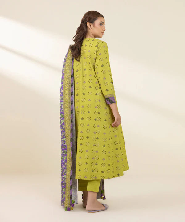 Sapphirer Printed Khaddar 3pc  Sapphire Digital Printed Khaddar 3pc SKU:SAPP-P-KHDR-1291