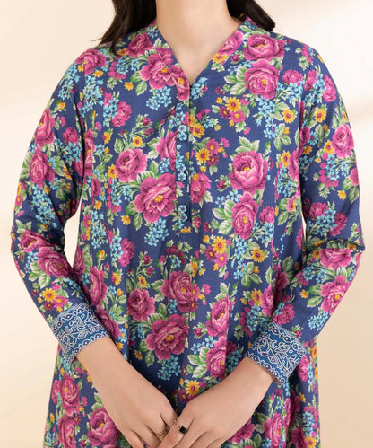 Sapphirer Printed Khaddar 3pc  Sapphire Digital Printed Khaddar 3pc SKU:SAPP-P-KHDR-1298