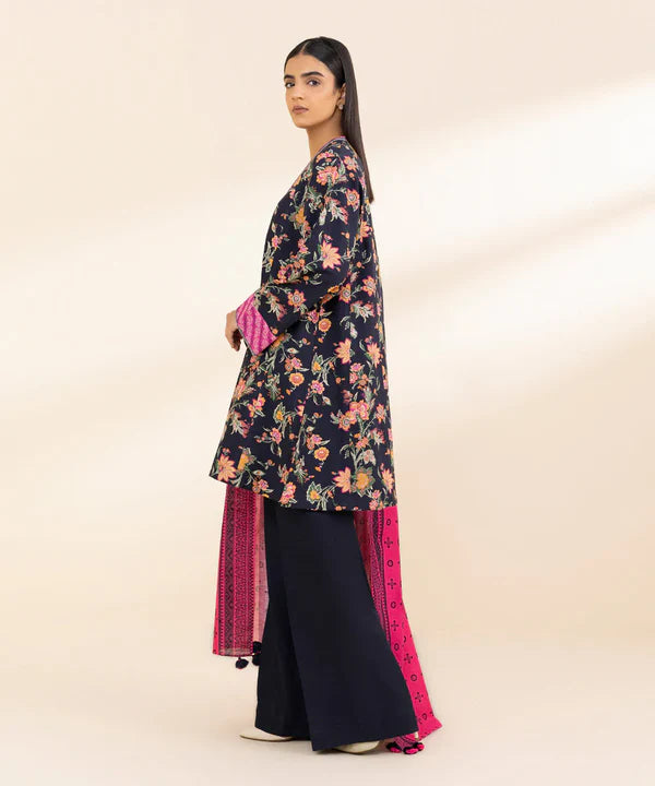 Sapphirer Printed Khaddar 3pc  Sapphire Digital Printed Khaddar 3pc SKU:SAPP-P-L-KHDR-1304